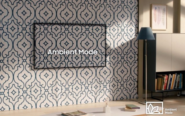 三星黑科技隐形电视真的惊艳,三星电视怎么换壁画