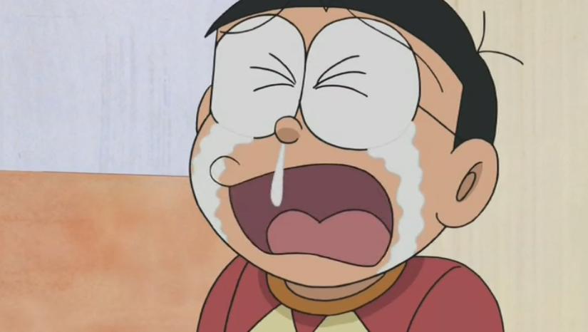 大雄玩个纸飞机都被胖虎欺负，看的气死了