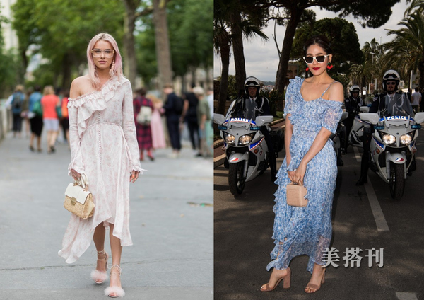 2022春季新品时尚潮流印花连衣裙,2022年新款印花时尚连衣裙