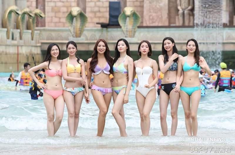2019韩国小姐模特泳装展示,2017韩国小姐泳装秀视频