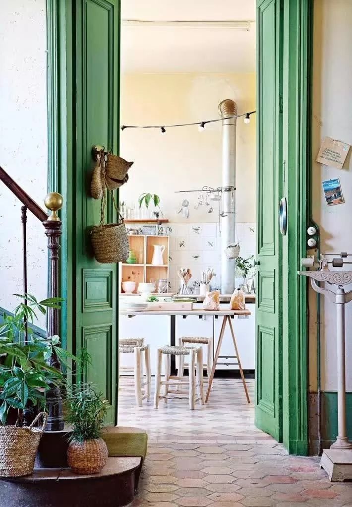 门中门效果图平开门,最新室内门设计大全