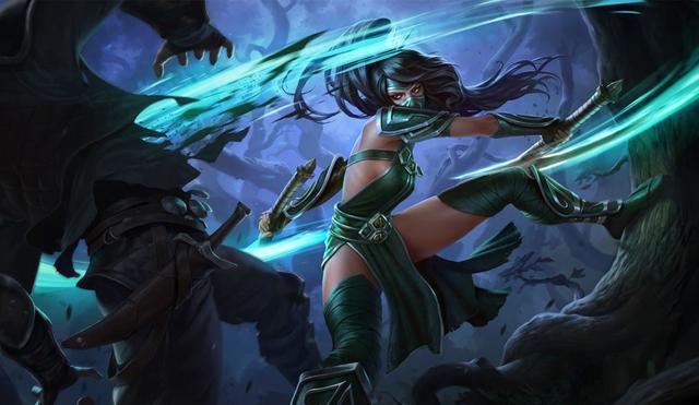 阿卡丽改版前样子,阿卡丽原画分析