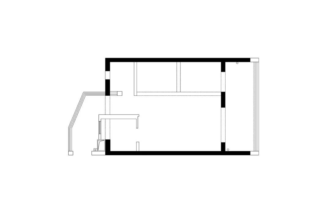 推拉门改平开门柜门缩进去10公分,折叠推拉门改房间