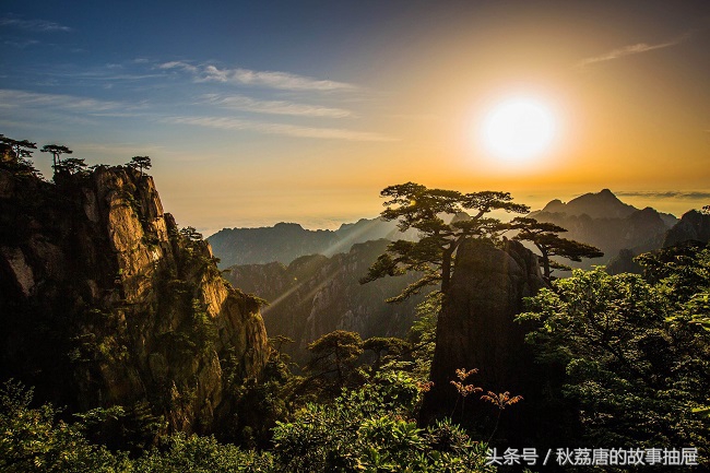 黄山十大绝美古诗徐霞客,漫游黄山仙境七言绝句