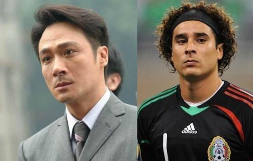 吴镇宇和墨西哥门将对比,吴镇宇把墨西哥扛进世界杯