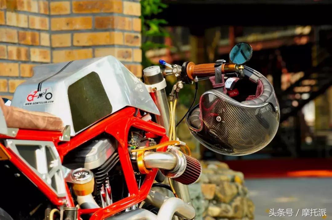 售价880元的TORC碳纤复古盔，了解一下