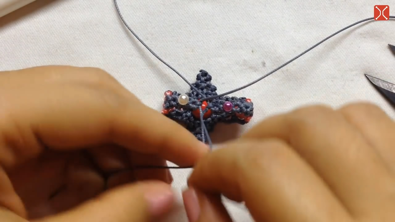 教你学会如何绳编制作精美的宝石戒指,时尚美观又简单,值得学习