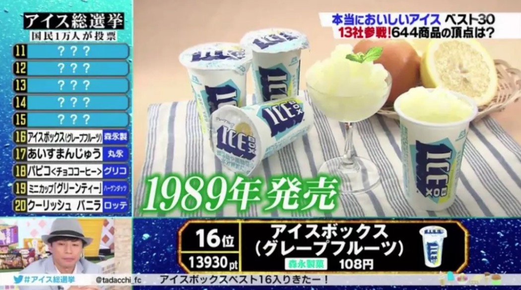 2018年日本国民最喜爱的冰淇淋TOP30，国内竟然也能买到不少！
