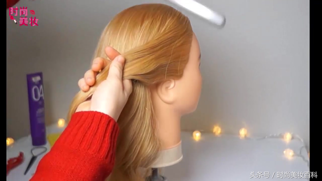蝴蝶结头饰怎么扎头发可爱,发型带有蝴蝶结好看可爱俏皮简单