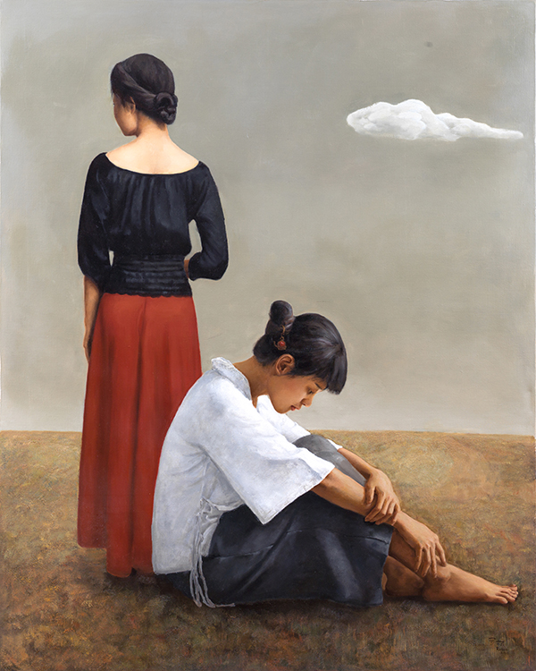 罗斌的油画作品,罗斌油画艺术作品欣赏