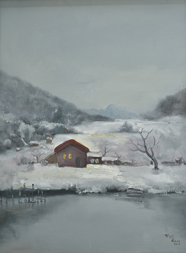 罗斌的油画作品,罗斌油画艺术作品欣赏