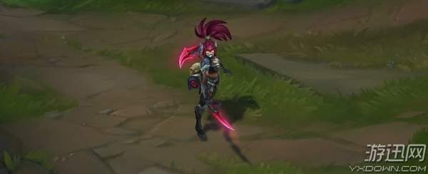 阿卡丽穿护士服,lol旧版阿卡丽护士皮肤