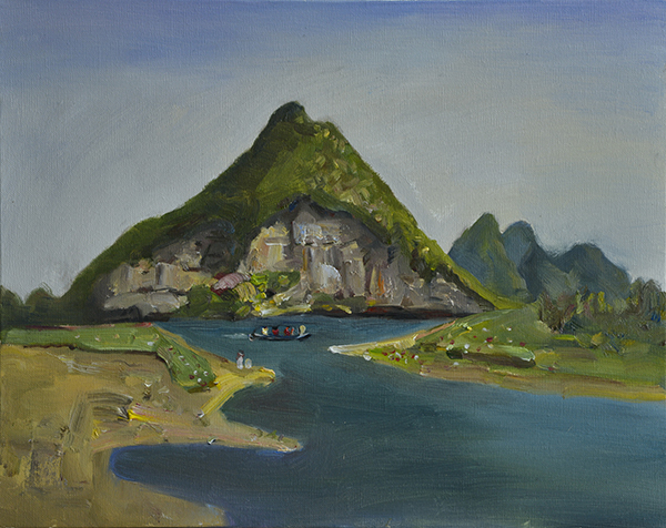 罗斌的油画作品,罗斌油画艺术作品欣赏