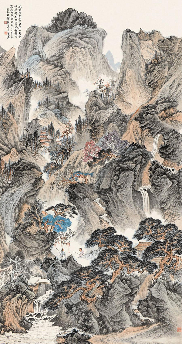 价值与价格背离,“海派”大画家郑午昌、汪亚尘书画投资价值分析