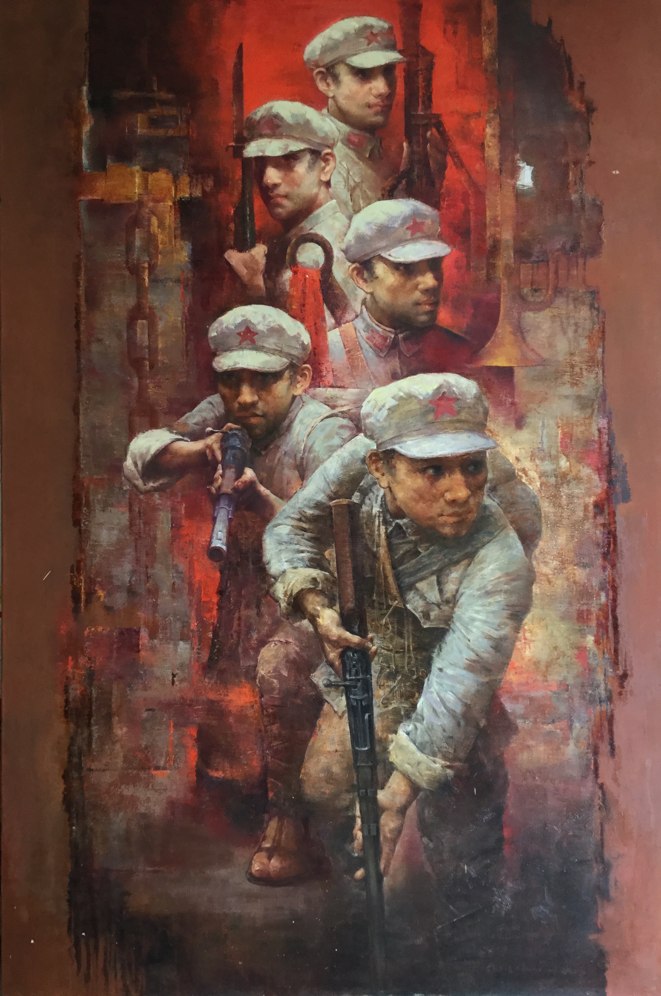 罗斌的油画作品,罗斌油画艺术作品欣赏