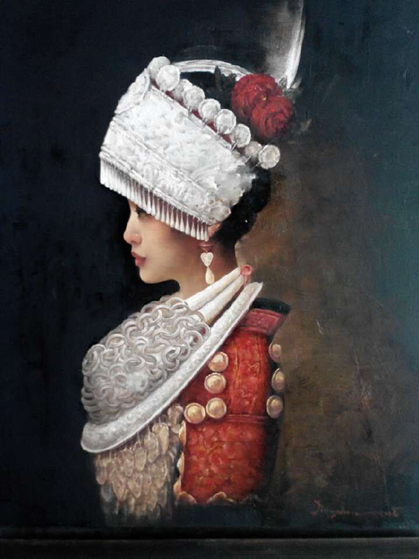 罗斌的油画作品,罗斌油画艺术作品欣赏