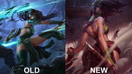 阿卡丽重做皮肤技能预览,阿卡丽重做之前的技能是什么