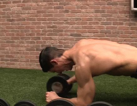 哑铃新手练胸练腹练手臂,哑铃真的可以练肱二头肌吗