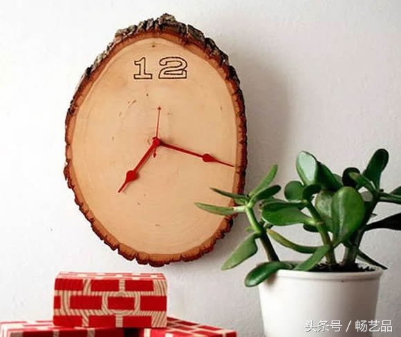 diy手工木块艺术品,手工木板制作小艺术品