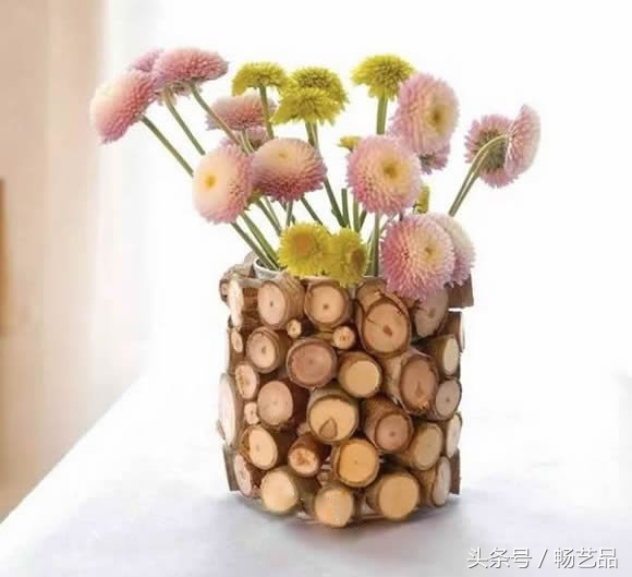 diy手工木块艺术品,手工木板制作小艺术品