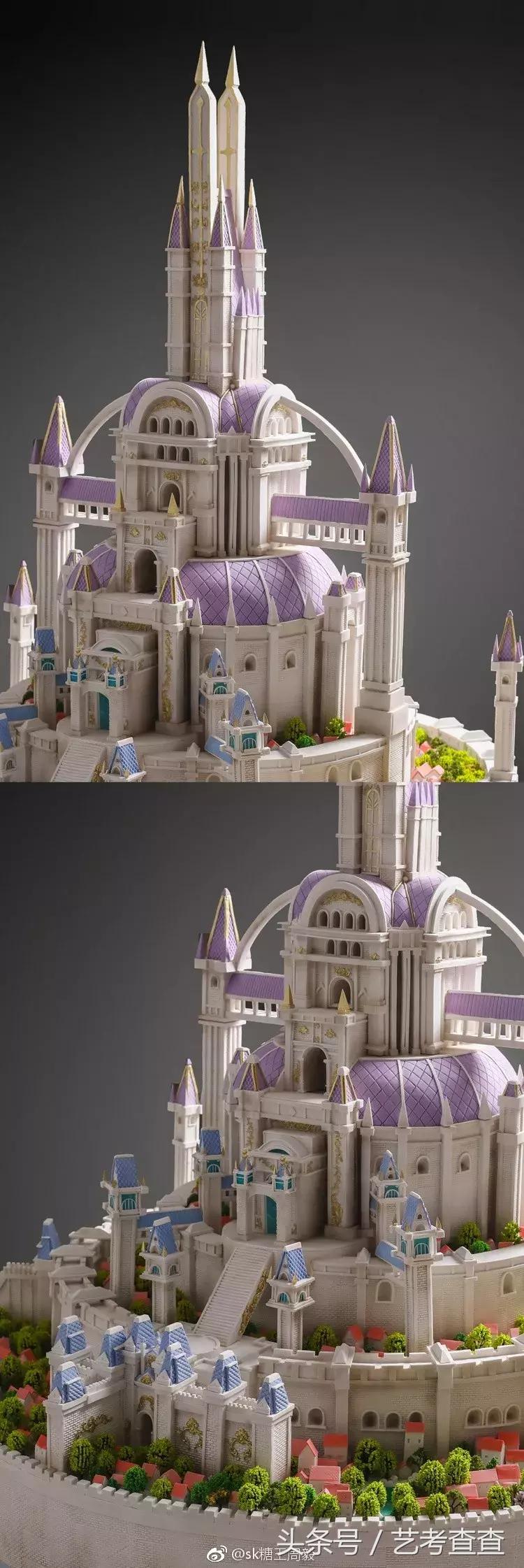 她做的甜品超级治愈,古风美人蛋糕