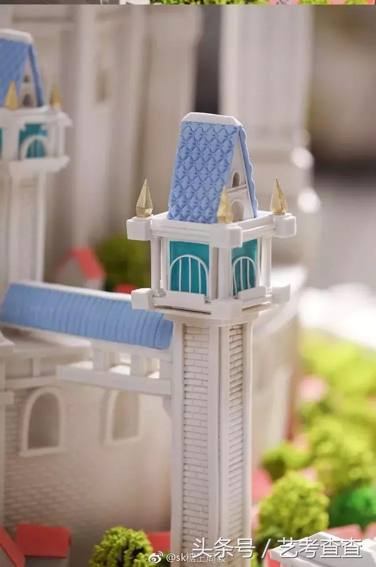 她做的甜品超级治愈,古风美人蛋糕