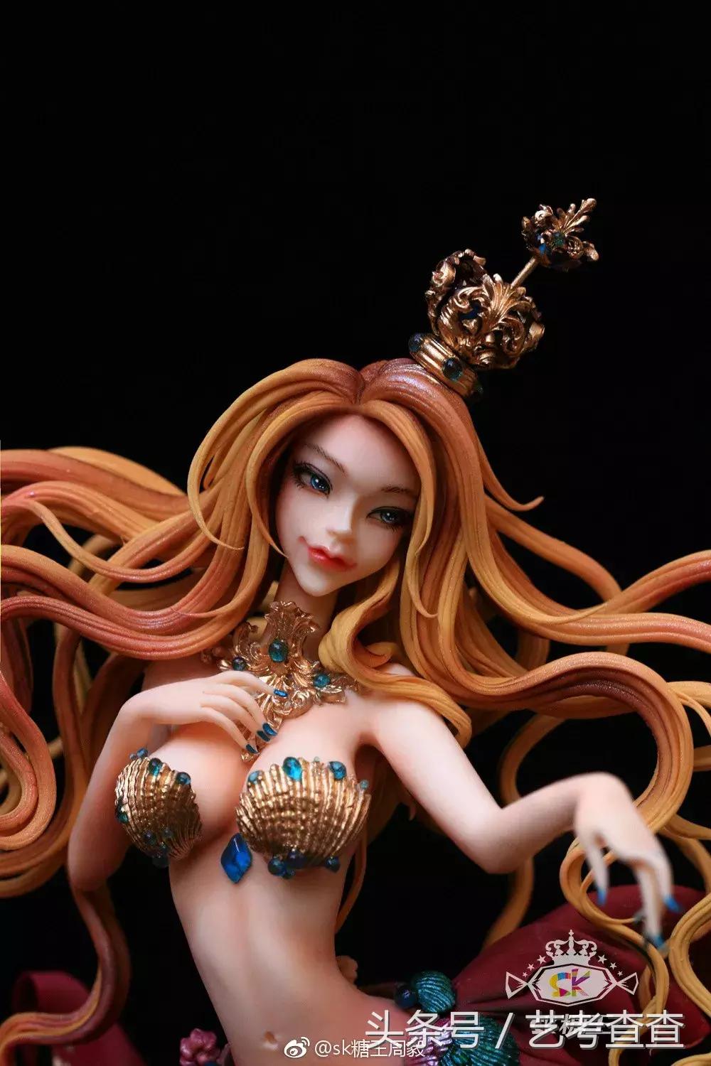 她做的甜品超级治愈,古风美人蛋糕