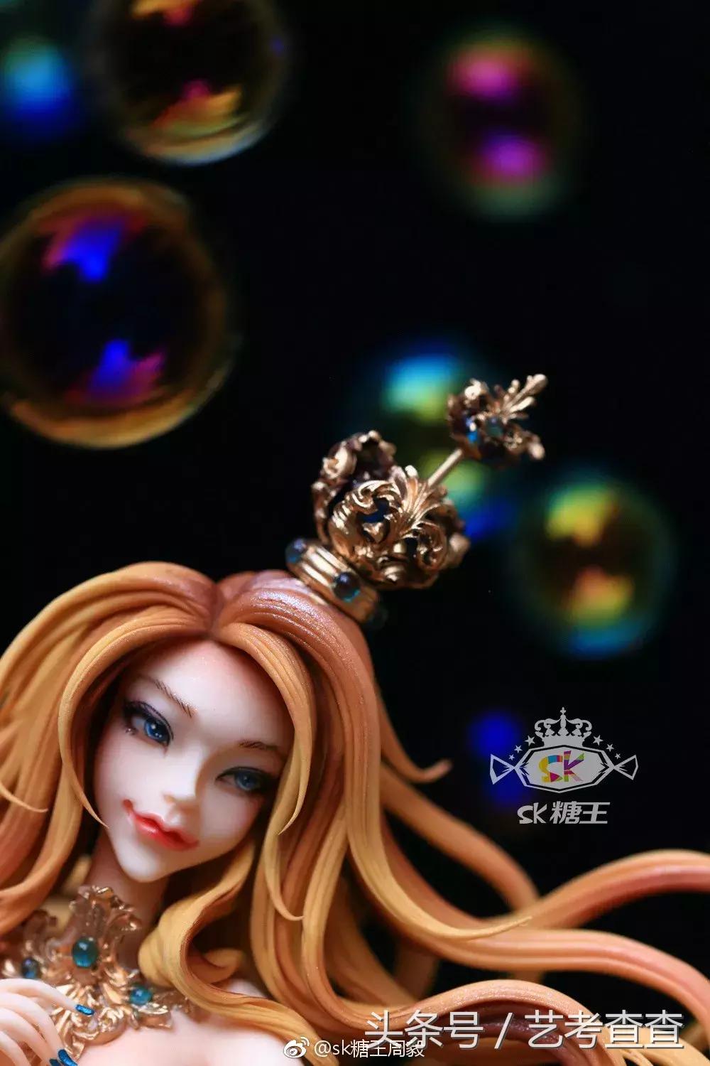 她做的甜品超级治愈,古风美人蛋糕