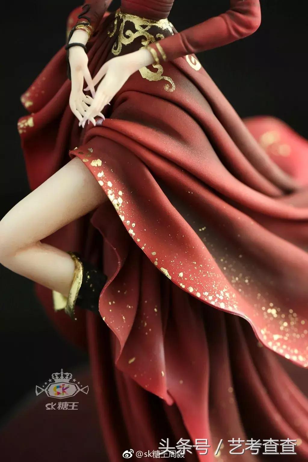 她做的甜品超级治愈,古风美人蛋糕