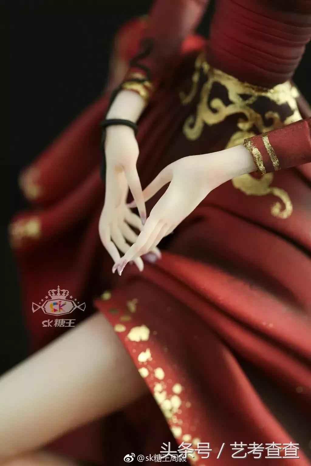 她做的甜品超级治愈,古风美人蛋糕