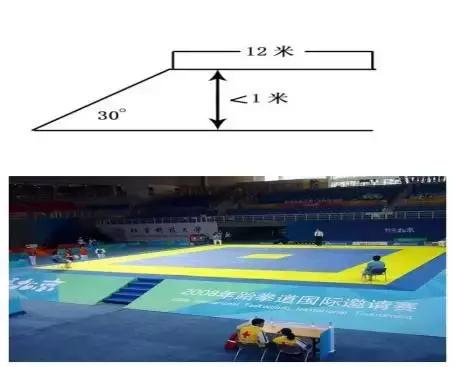 跆拳道比赛八角专用垫,跆拳道垫子运动垫加厚厂家