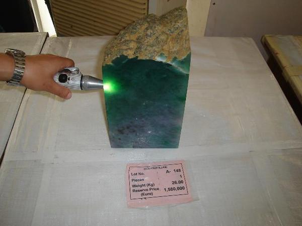 180亿的翡翠,翡翠原石估算方法