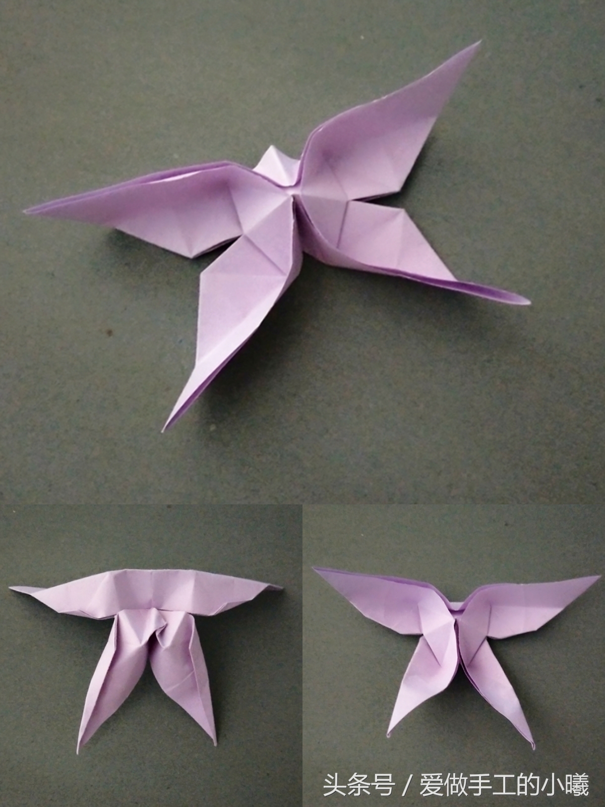 凤尾蝶怎么折视频教程,凤尾蝶折法步骤图
