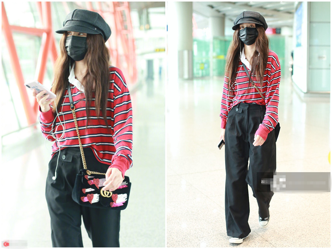 2019女明星秋季机场穿搭,明星机场穿搭2020秋冬