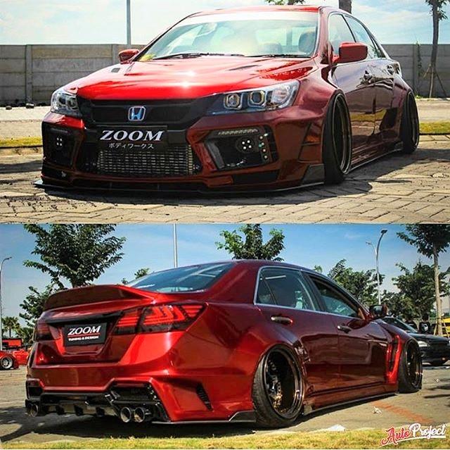 将7代本田雅阁爆改成9代，这完整度极高的外观蒙骗了很多人！