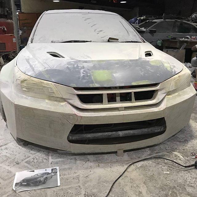 将7代本田雅阁爆改成9代，这完整度极高的外观蒙骗了很多人！