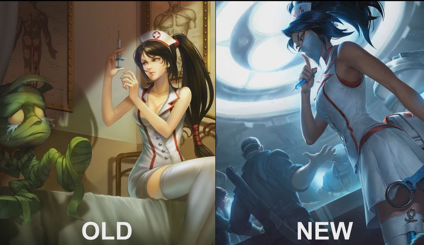 英雄联盟阿卡丽皮肤,阿卡丽真实伤害皮肤和kda哪个好