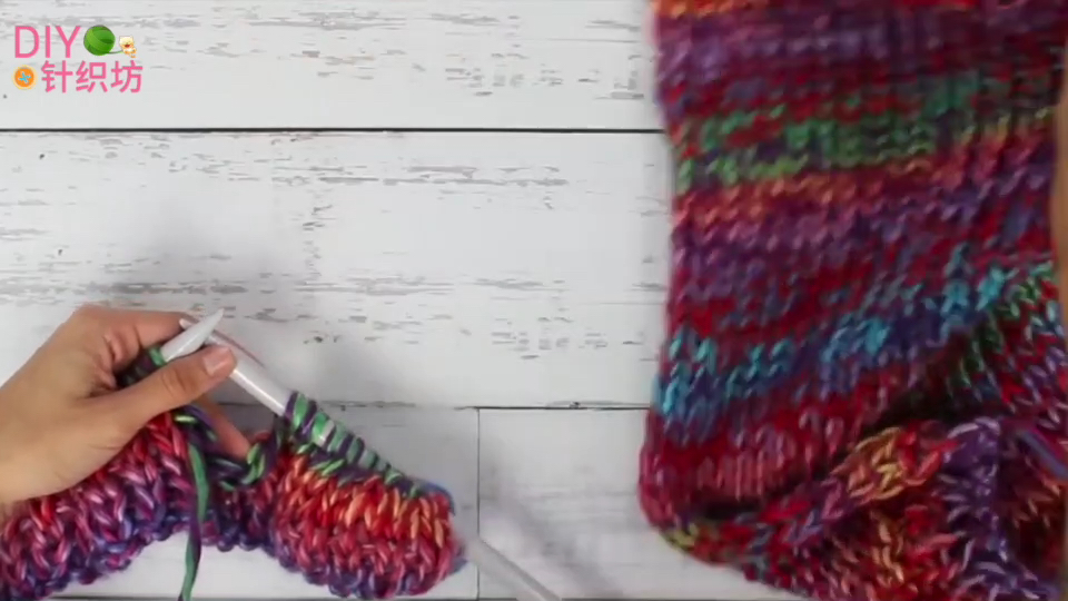 织毛衣教程时尚开衫,时尚棒针织毛衣的教程