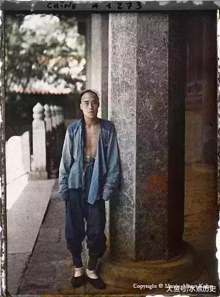 恍如隔世：一个法国牛贩子，用彩色胶片记录了110年前的旧中国