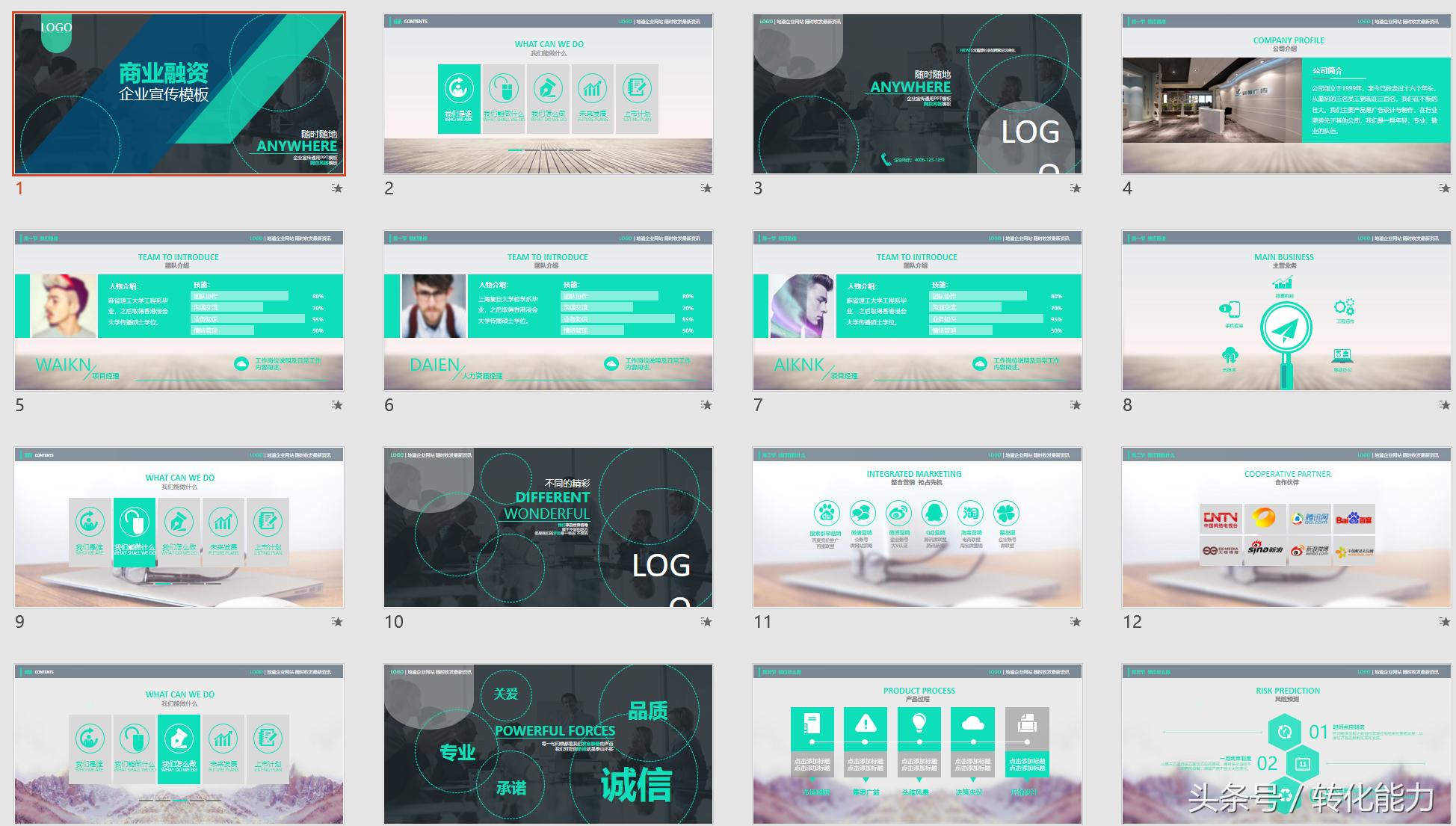 融资商业计划书ppt怎么做,融资商业计划书ppt案例