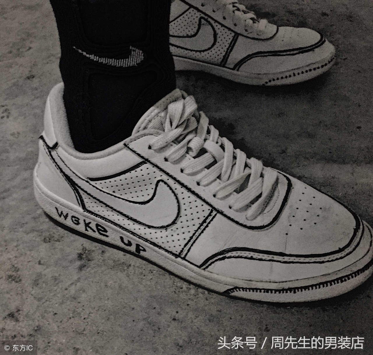 运动鞋清洗保养小妙招图片,皮革面运动鞋怎么清洗