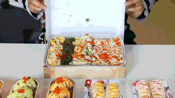 车前外带寿司高颜值和美味的内涵，迅速成为深圳寿司外带界的黑马