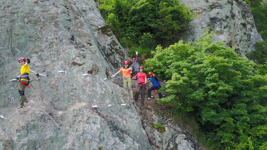 松兰山飞拉达,漫步象山松兰山