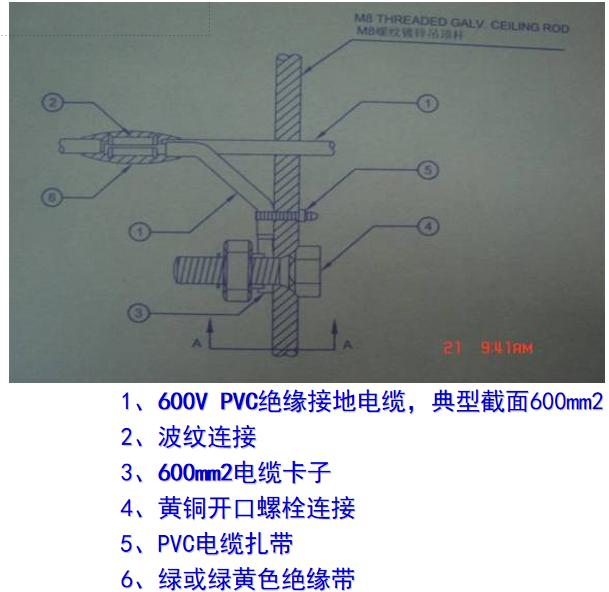 承接防雷接地穿墙管桥架预埋安装,桥架防雷接地安装视频
