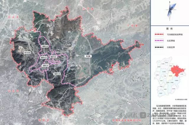 乌当一镇三园最新规划,乌当组团规划高清图