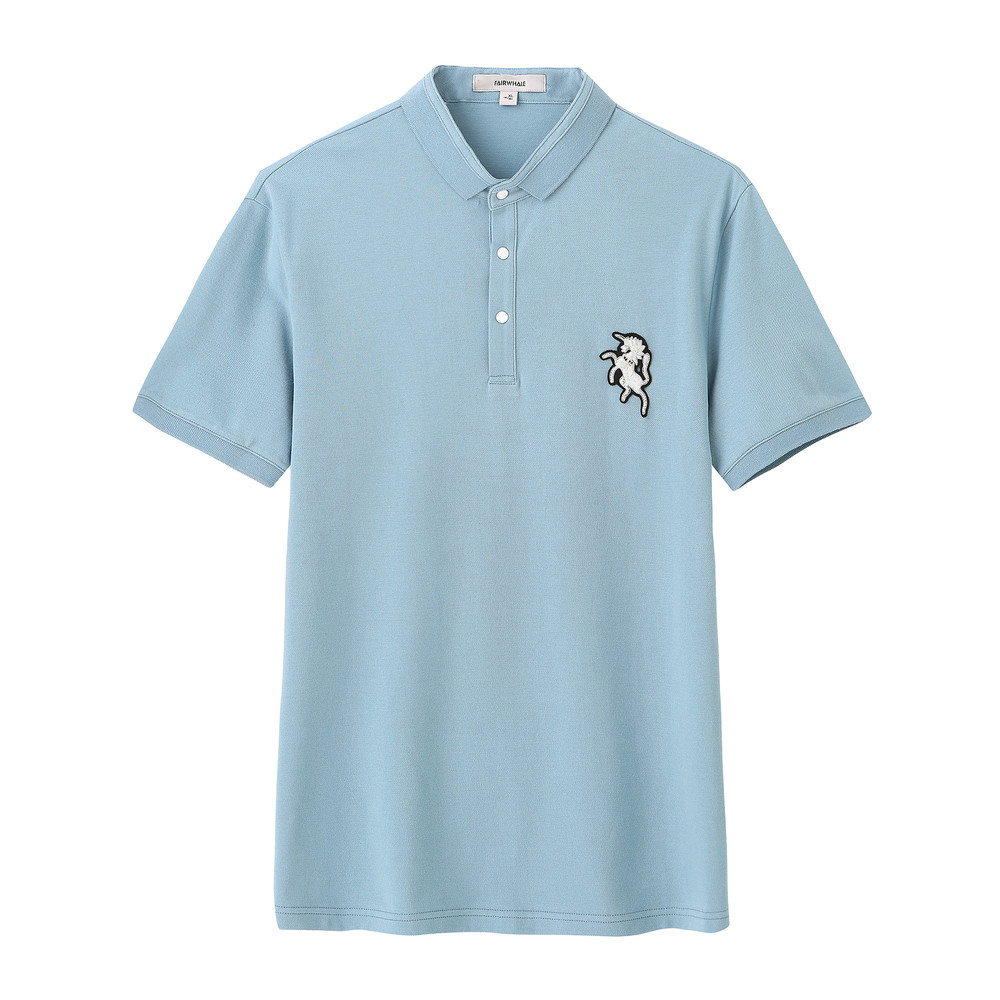 夏季潮流男士polo衫,男士百搭潮流polo衫