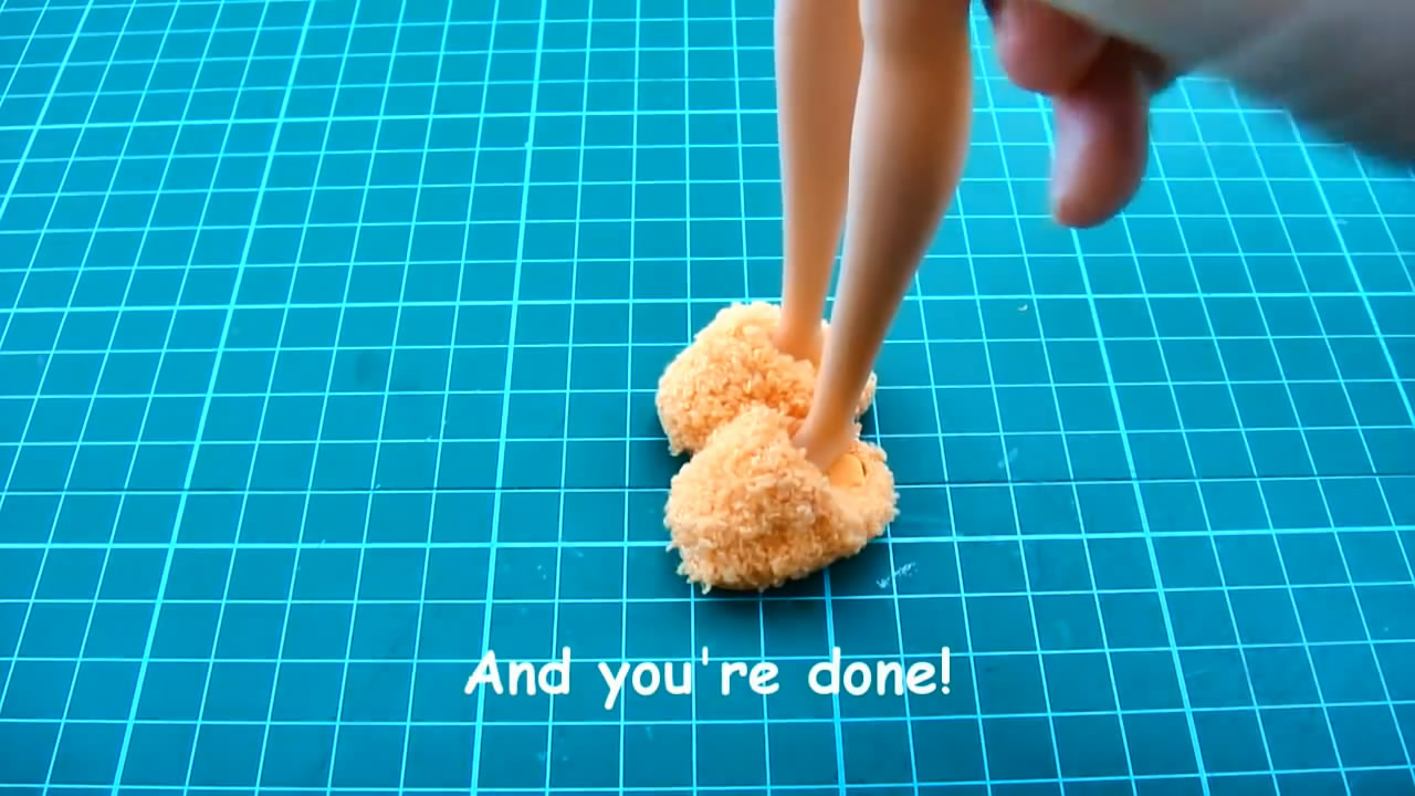 迷你小拖鞋手工,diy手工制作拖鞋成品