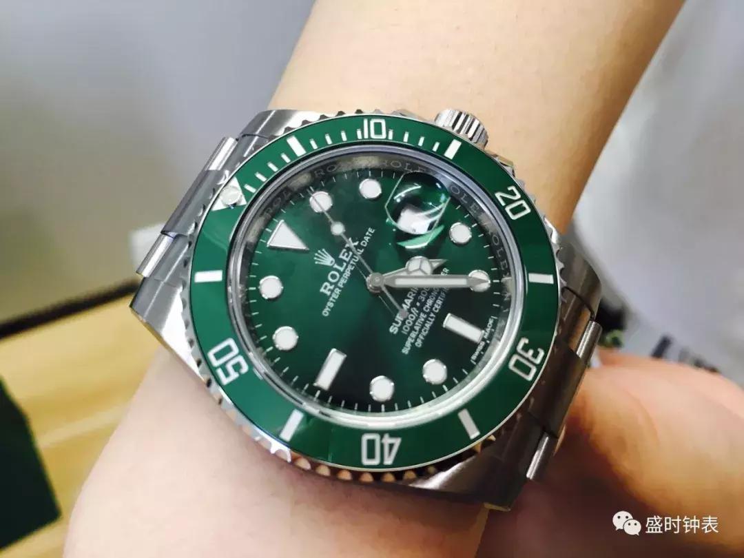 劳力士卖断货的绿表,劳力士绿鬼圈正品多少钱