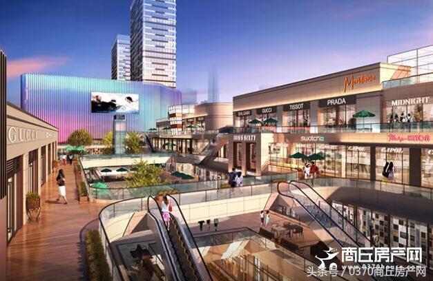 比起商丘万达，一座更高端的城市商业综合体——爱琴海