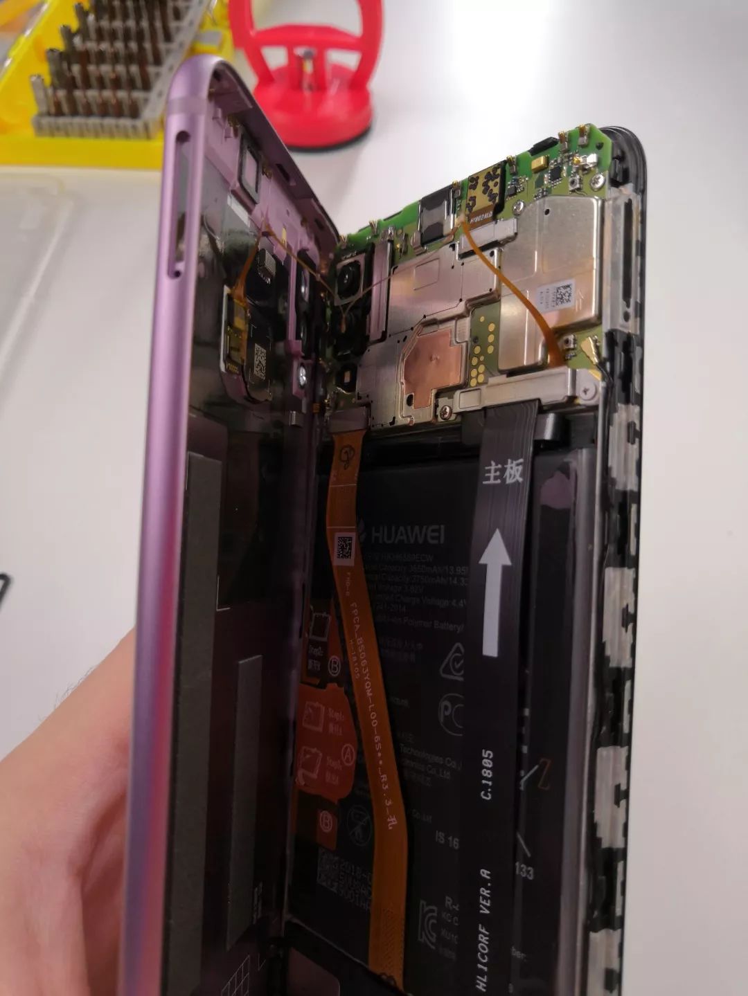 性能最好的麒麟970手机,麒麟970拆机图解